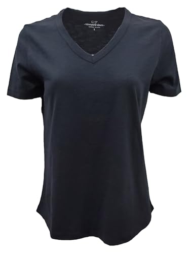 vineyard vines Women's Casual Knits Slub V-Neck Tee