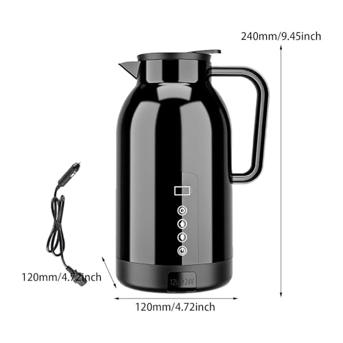 Hervidor eléctrico portátil para auto 1100ml 12V/24V miniatura 5