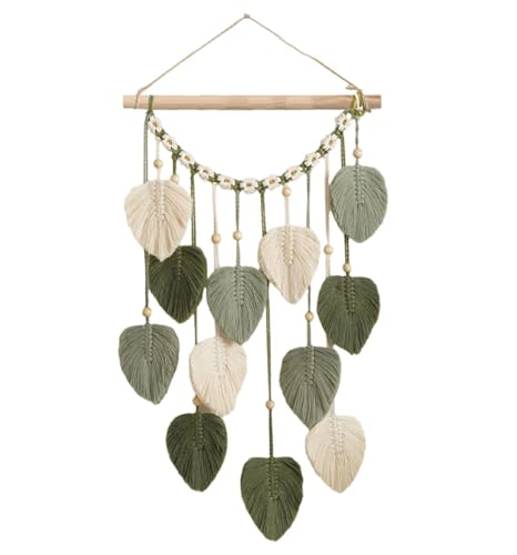 Tapiz de macramé TROYSINC hecho a mano, decoración de pared de alta calidad