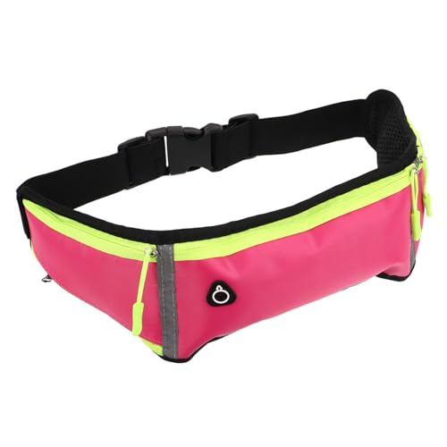 Zerodeko 防水ランニングベルト メンズ レディース用サイクリングウエストパック 水筒ホルダー付き調節可能なフィットネス軽量ウエストバッ