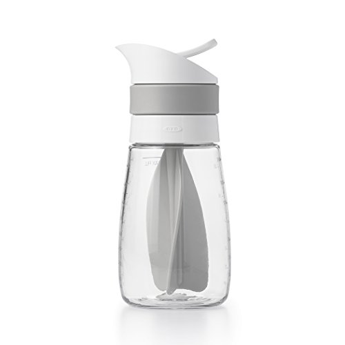 Comparison: Best Salad Dressing Containers OXO Good Grips Twist & Pour Salad Dressing Mixer, Gray
