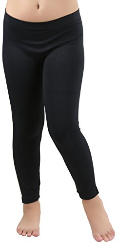 ToBeInStyle Girls' Nylon-Spandex Blend Capri Stretch Leggings2