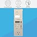 Lux WIN100 Programmable 5-2 Day Thermostat; Plug-in Line Voltage; Batteries Included