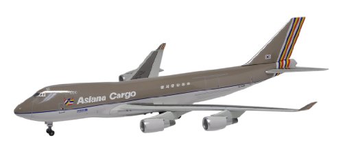 Dragon Models Asiana Cargo B747-400F HL7436 Diecast Aircraft, Scale 1:400