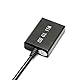 Jerilla WII zu HD Konverter, Wii zu HD Video-Wandler Adapter Kabel 1080P HD Kabel-Anschluss HDMI-Audio-Ausgang Kompatibel mit Nintendo WII Konsole, HDTV Projektor Monitor
