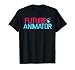 SHIRTSIDE Animator Unisex-Adults Black Cartoon Anime Lovers T-Shirt