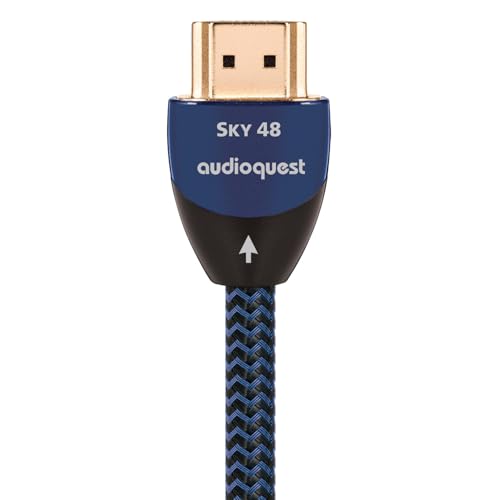 Image of AudioQuest Sky 48 2.1 HDMI Cable - 8K /10K Ultra HD, Gaming, High-Speed, 48Gbps, HDR, eARC - 0.75m