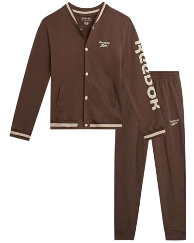 Survêtement sport garçon Reebok ensemble veste universitaire polaire et jogging
