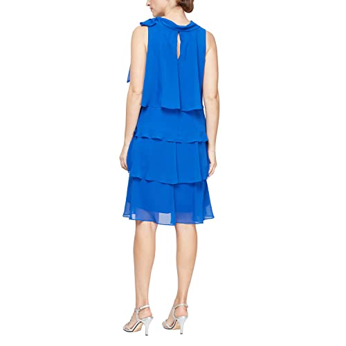 Image of S.L. Fashions Women's Sleeveless Tier Dress