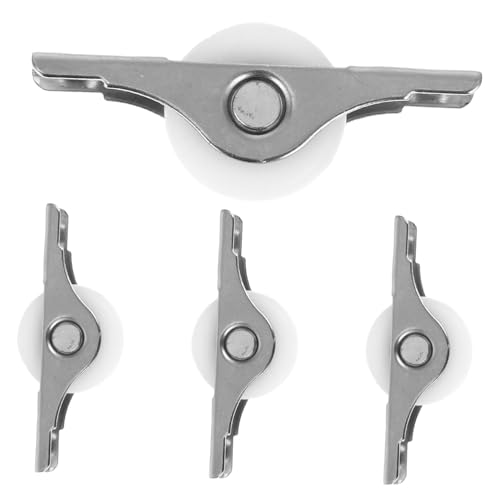 BESPORTBLE Sliding Mirror Door Rollers, Push-Pull Sliding...