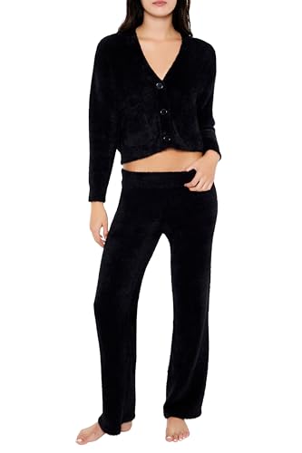 Image of Forever 21 Women's Fuzzy Cardigan Sweater