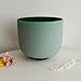 KVKA Quartz Crystal Singing Bowl F Note 432 hz Heart Chakra Green 8