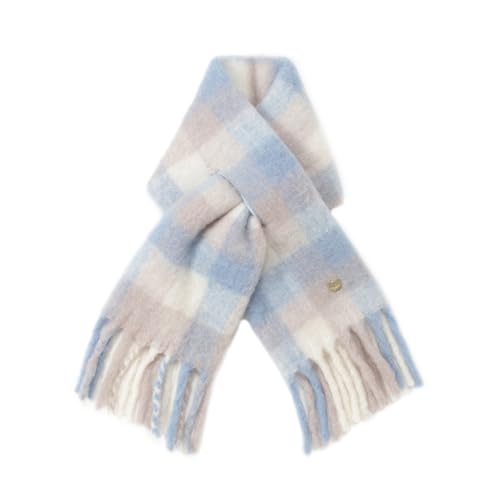 PAUL&JOE ACCESSOIRES(ポールアンドジョー アクセソワ) ボリュームマフラー ウール混 無地 チェック 52168 52169 の商品画像 1