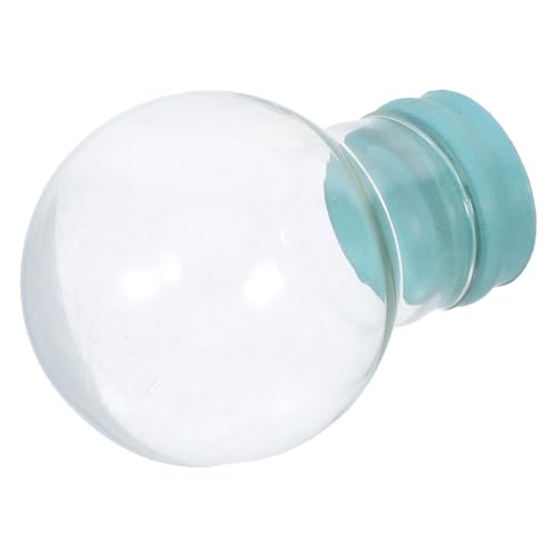 LOLIPPYY Globe De Neige Vide en Verre Transparent RéUtilisable 6 5X4 5X4 5Cm pour DéCoration DIY De NoëL Maison Bureau Boutique