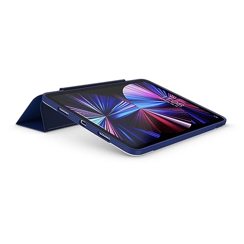 Image of OtterBox - Symmetry Series 360 Elite Case for iPad 11 inch Pro (1st-6th Gen, M2 /M3 /M4 /M5), Shockproof & Drop Protection, Ultra-Slim Protective Folio Case with Full Coverage (Yale)