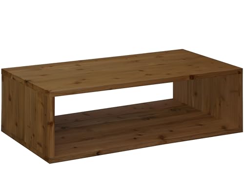 WOODPRO ロの字 四角 ラック 幅77cm 高さ30cm 奥行40cm マロン色 国産杉 板厚2.4cm オープンラック 車中泊 隙間埋め 段差解消 横幅と高さは1cm単位でオーダー可 受注生産