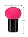 5 Pack Round Head Small Mushroom Puff Beauty Makeup Tool Sponge Puff Wet and Dry Air Cushion BB Cream Foundation Flutter