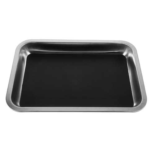 Vaguelly Dissection Plate Stainless Steel Lab Instrument 31x21x4cm Biology Dissection Tray Education Tool