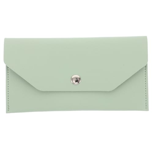 Long PU Leather Wallet for Women Elegant Cash Envelope Holder with Ample Storage Portable Card Pouch for Everyday Use and Travel Minimalist Design for Cash Cards and Coins