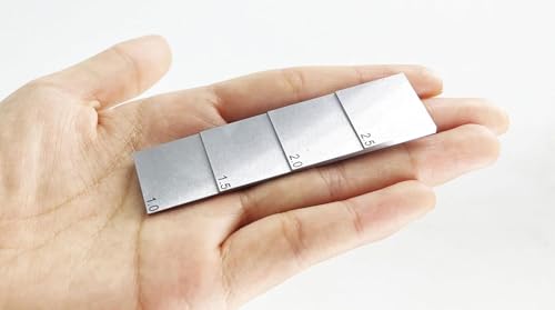 Bloque de calibración de 4 pasos para medidor ultrasónico de espesores, material acero 1018, con espesores de 1 mm, 1,5 mm, 2 mm y 2,5 mm miniatura 6