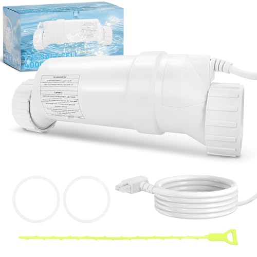 T-15 Salt Cell Replacement Compatible with Hayward AquaRite, AquaTrol, Pro Logic, Fit for W3T-CELL-15 BLT15H, Up to 40K Gallon Turbo Chlorine Generator