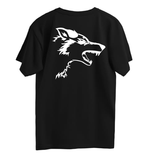 Conjunto Masculino Camiseta Oversized Short Térmico e Lobo Peso Masculino (Preto, M)