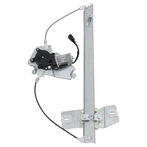 Image of TRQ Front Passenger Side Power Window Motor and Regulator Assembly Power Compatible with 02-05 Jeep Liberty 06-07 Jeep Liberty with Liftplate Mount