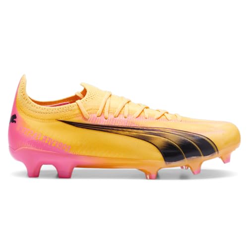 PUMA Womens Ultra Ultimate Firm GroundArtificial Ground Soccer Cleats Cleated, Firm Ground - Yellow - Size 9.5 M