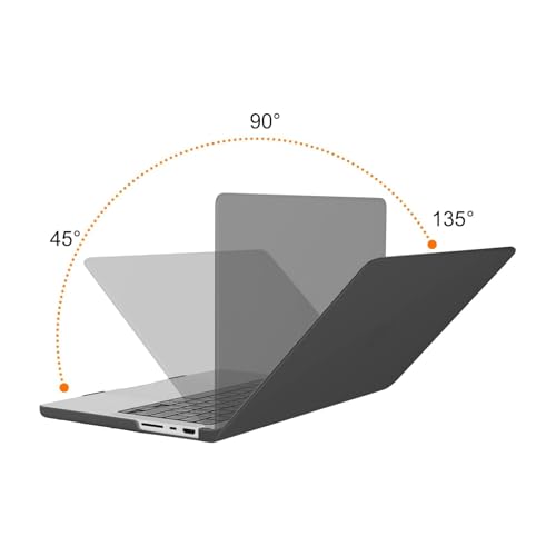 Image of MOSISO Compatible with MacBook Pro 14 inch Case 2025 2024 2023 2022 2021 M5 M4 M3 M2 M1 A3434 A3112 A3185 A3401 A2918 A2992 A2779 A2442, Hard Shell&Keyboard Cover&Screen Film&Pouch,Space Gray