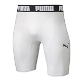 PUMA(プーマ) コンプレッション ショートタイツ 656333 メンズ 656333, 920959 24年秋冬カラー プーマ ホワイト/ブラック(04) M