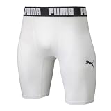 PUMA(プーマ) コンプレッション ショートタイツ 656333 メンズ 656333, 920959 24年秋冬カラー プーマ ホワイト/ブラック(04) 4XL