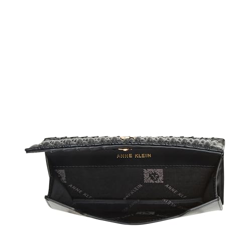 Anne Klein AK Ruched Wallet with wristlet strap4