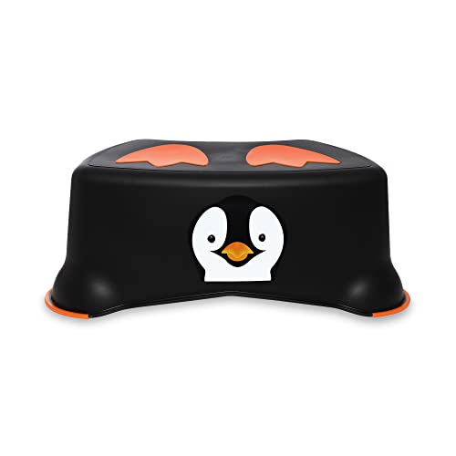 My Little Step - Vaca Taburete Infantil Antideslizante - Paso de Aprendizaje para niños, Ideal para Que los más pequeños lleguen al Inodoro y al Lavabo.