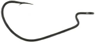 Owner American 5140-151 Bass J Hook with Cutting Point, Size 5/0, Z Bend