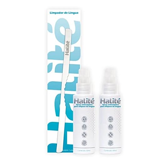 Kit 2 Sprays + Limpador de Língua Halité