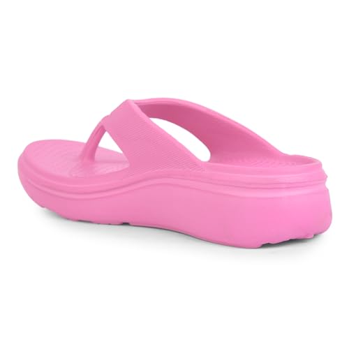 Image of Wavvy Lightweight EVA Non-Slip Slippers, Thick Sole Comfort Slides for Women, Soft Multipurpose Slippers