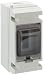 Produktbild UNITEC 47098 AP - FR - Kleinverteiler IP 55, grau 3 Module