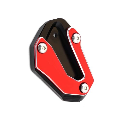 Plaque pied CNC CBR 1100 XX extension béquille moto haute finition