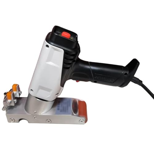 Encoladora de cantos portátil con temperatura ajustable, manual, curva y recta, for carpintería, con rodillos de silicona, for el hogar y obras de construcción