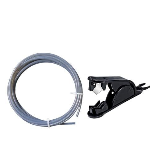 wenwendianzi For Lab Ptfe Tube 2 5mm 4mm P1P AMS A1 Mini 3D Printer Teflonto Pipe 1.75mm Lab Ptfe Tube 4m White Grey AMS