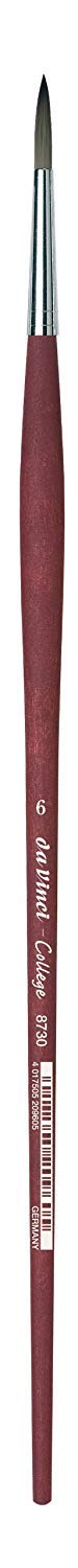 da Vinci College 8740 Synthetic Brushes 2,4,6, 8,10,12,16.e da Vinci College 8730 Pennelli Sintetici, 0,2,6. per Pittura acrilica, a Olio e a Tempera