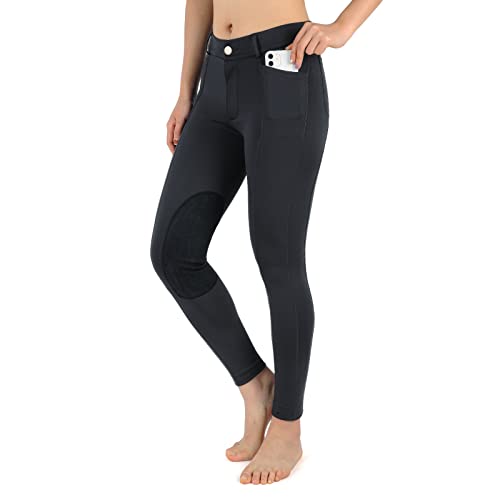 beroy Horse Riding -Pants Women Equestrian-Breeches - Ladies Training Horseback Riding Tights Full Seat Silicone Pockets - Image 3