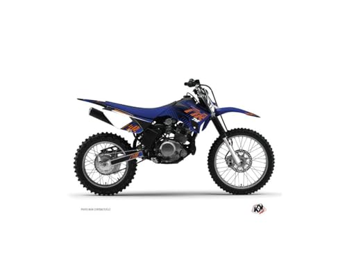 Kit déco Flow Orange pour Yamaha TTR 125 : style et design motocross