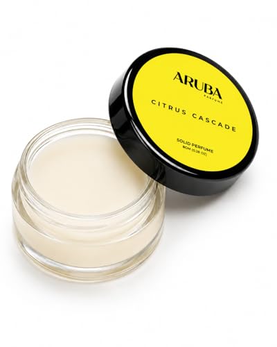 Image of Alcohol Free Citrus Cascade Solid Perfumes | Wax Perfumes for Men & Women |Cologne | Strong & Lasting Fragrance | Gifting Pack for Him & Her