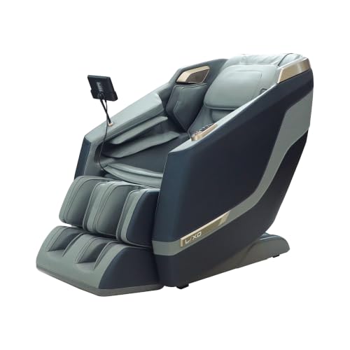 Image of Lixo Massage Chair-LI4400B, Comfort with 22 Auto Wellness Programs, 4 Innovative Features, Rotary Switch, Bluetooth & LCD Screen | Prime Triple-Core Massage Chair for Full Body (LI4400B Blue)