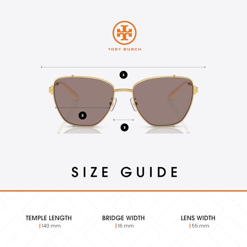 Tory Burch TY6105 Cateye Sunglasses for Women +BUNDLE with ACCESSORY EYEWEAR KIT4