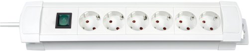 Preisvergleich Produktbild Brennenstuhl 1156220016 Steckdosenleiste Premium-Line 6-Fach 3 m H05VV-F 3G1,5, weiß