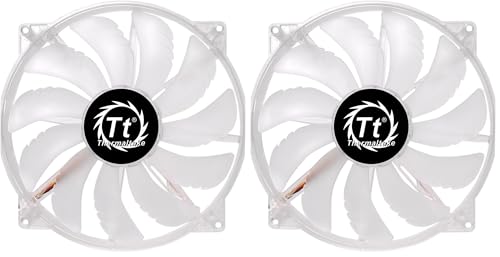 Evita el sobrecalentamiento con el ventilador de caja Thermaltake Pure 20 LED de 20 cm
