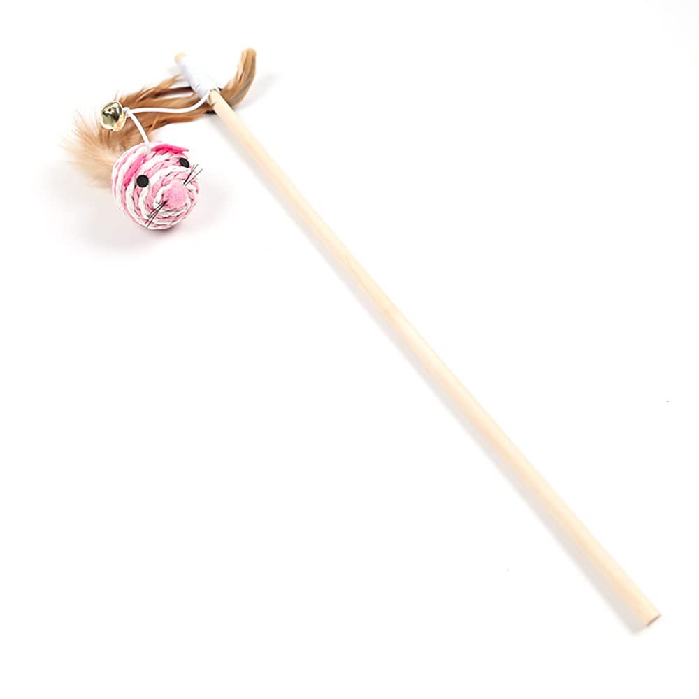 Jouets en peluche de plumes pour chat afin de stopper l'ennui et le stress du chaton