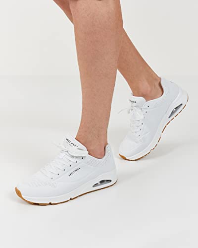 Image of Skechers Men Uno Stand On Air Sneakers White